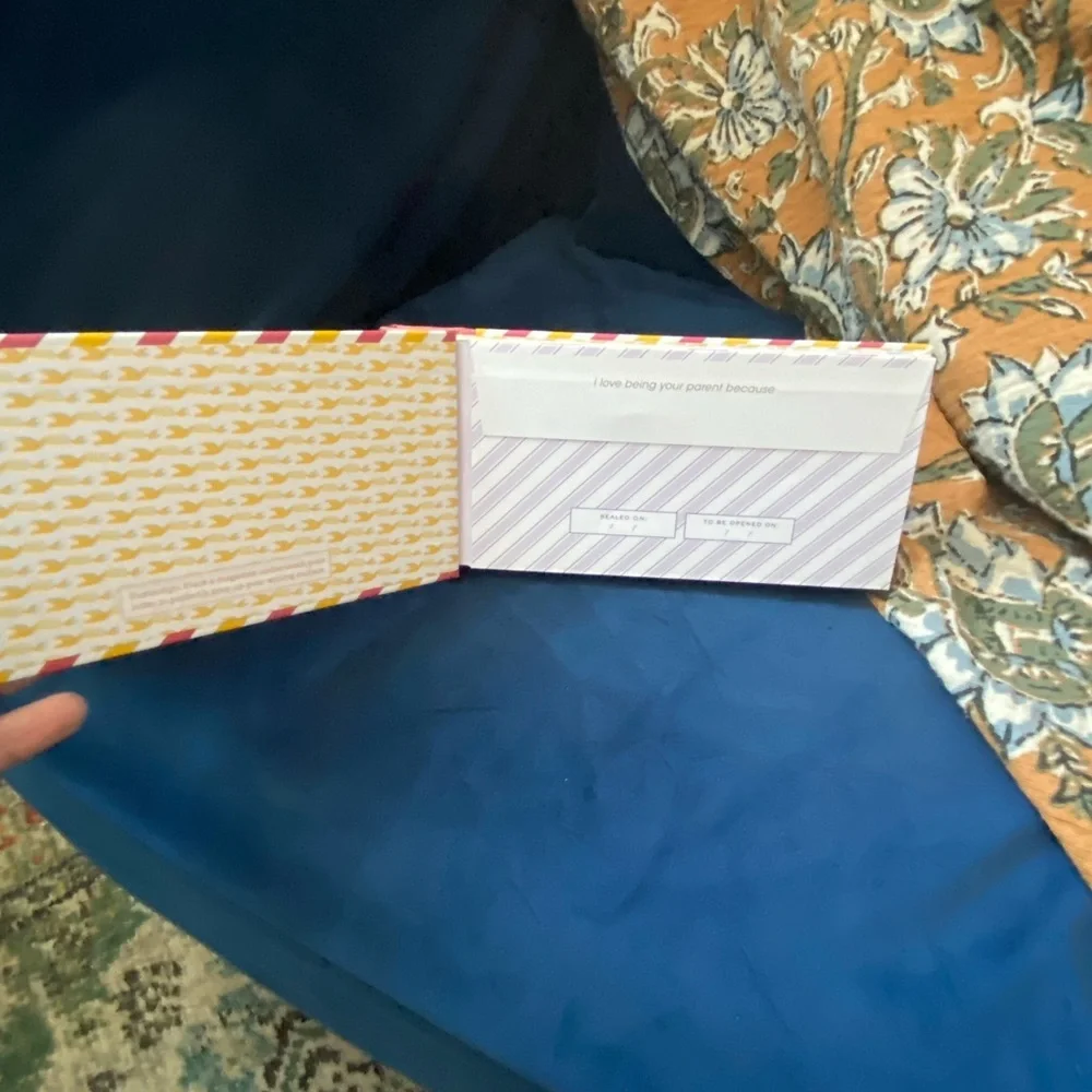NWT stationary set of blank letters from parent to daughter